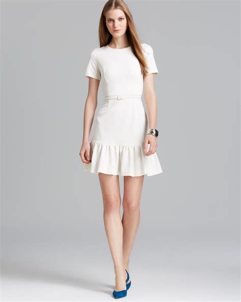 affordable off white dropped waist dresses